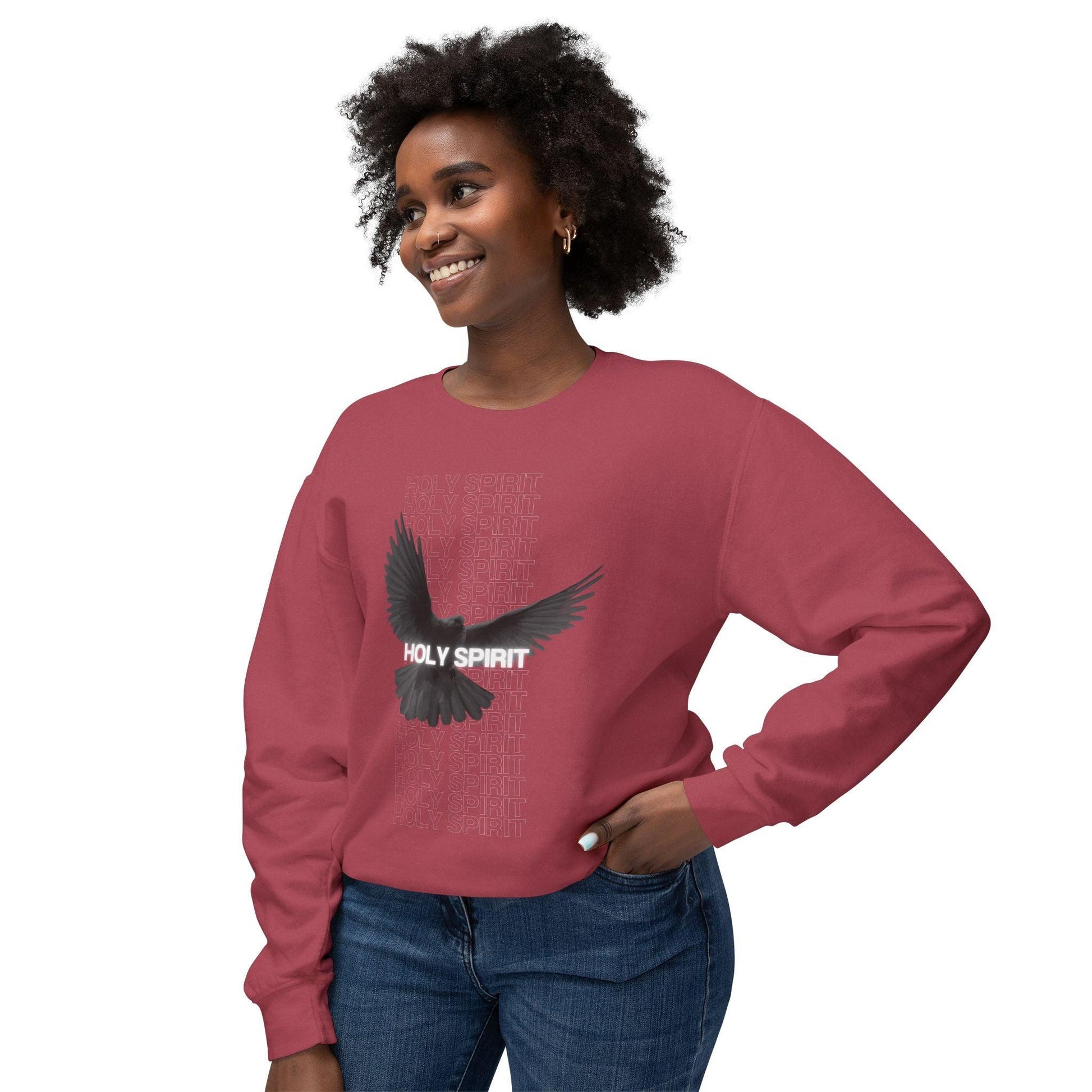 "Holy Spirit Unisex Sweatshirt – 100% Ring-Spun Cotton, Relaxed Fit" - Ivy Inspired 