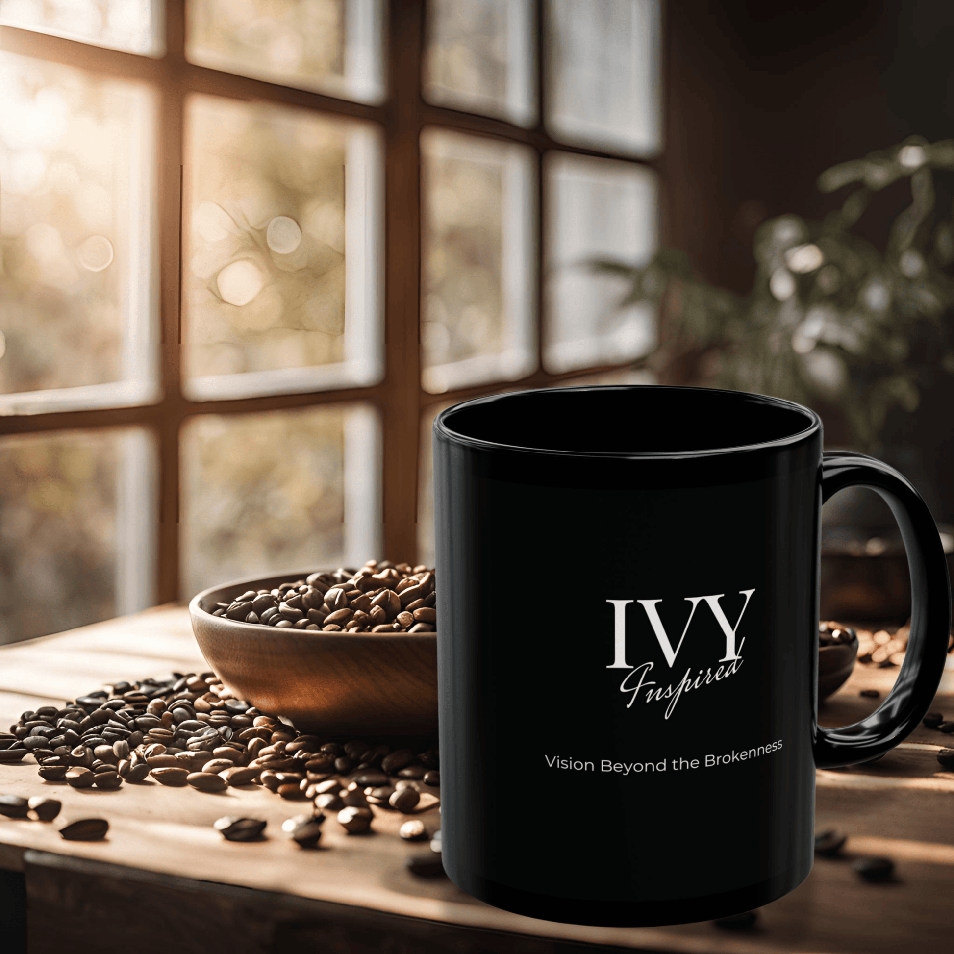 "Turning Pain into Praise" Mug - Ivy Inspired 