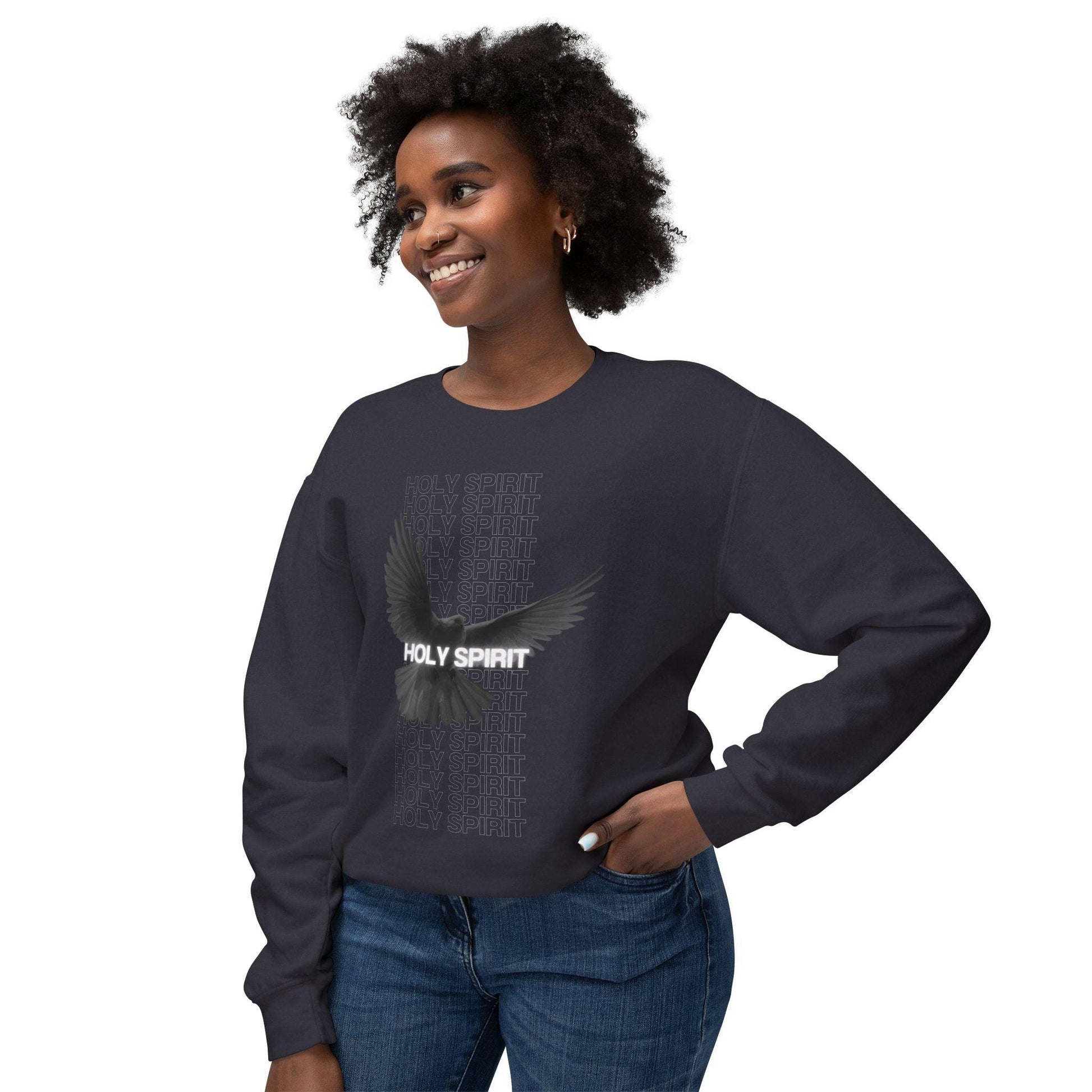 "Holy Spirit Unisex Sweatshirt – 100% Ring-Spun Cotton, Relaxed Fit" - Ivy Inspired 