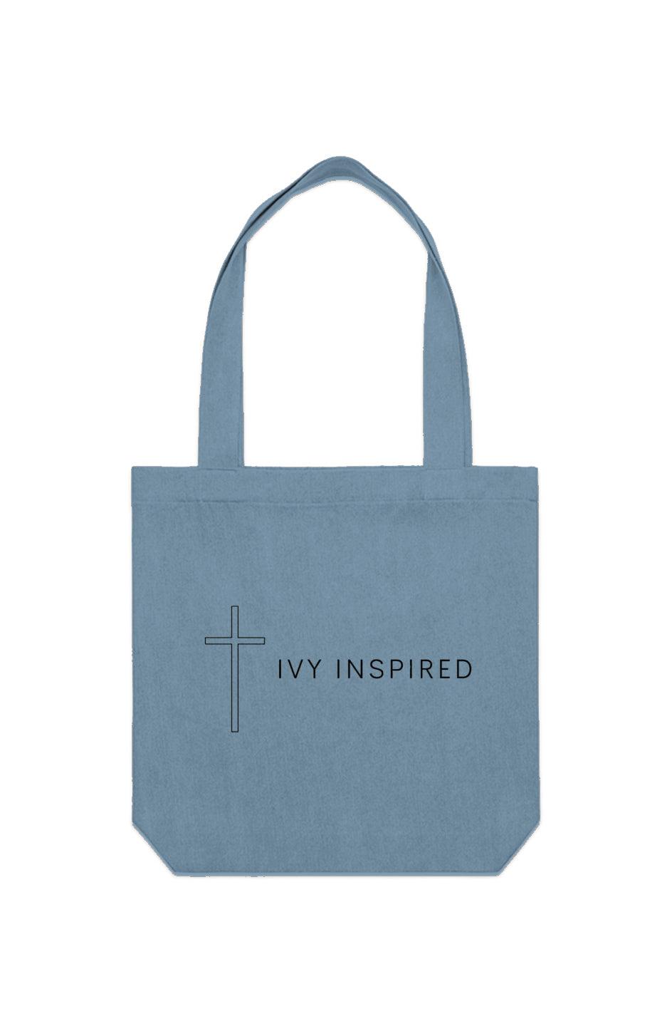 Denim Carrie Tote