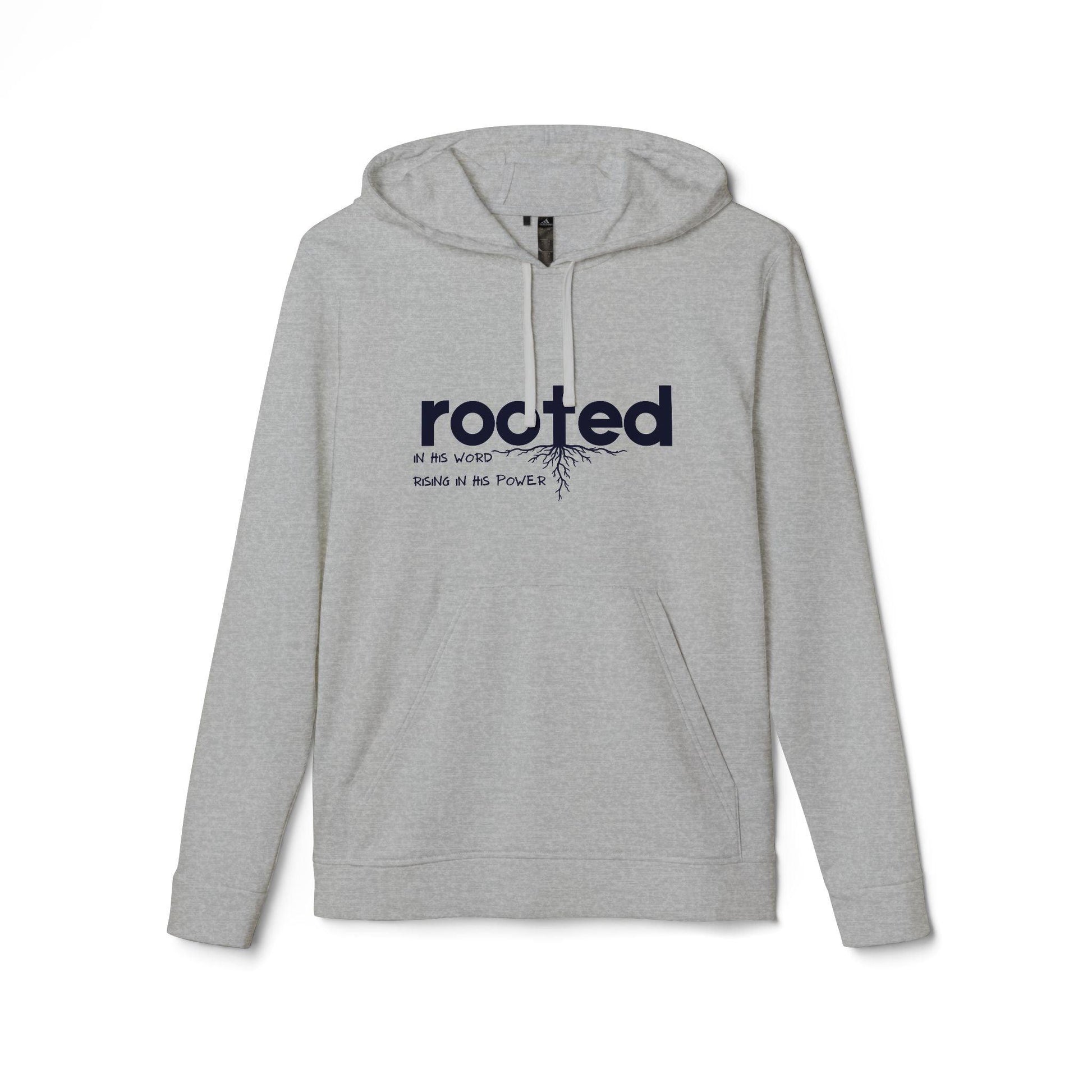 "Rooted" Adidas Unisex Fleece Hoodie - Ivy Inspired 