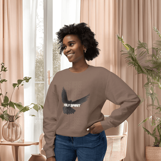 "Holy Spirit Unisex Sweatshirt – 100% Ring-Spun Cotton, Relaxed Fit" - Ivy Inspired 